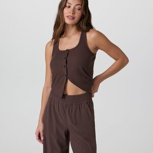 VUORI POSE CARDIGAN TANK - JAVA